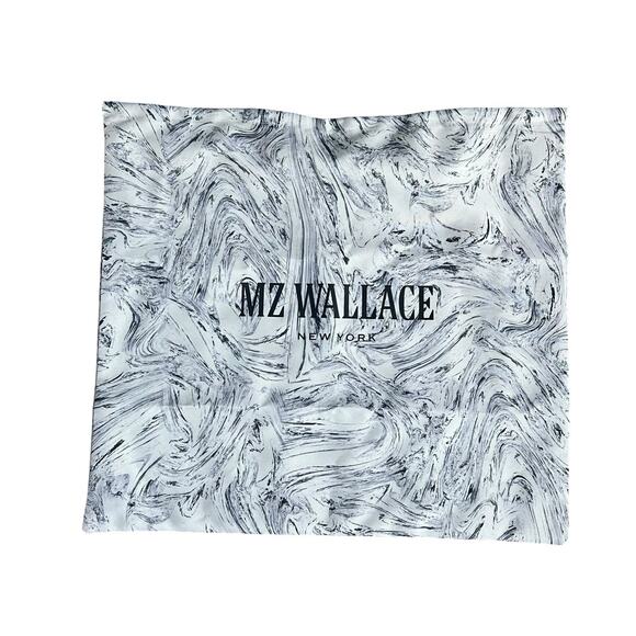 MZ Wallace Marble Swirl Large Dust Bag Drawstring Closure 22” x 20” - Picture 1 of 4